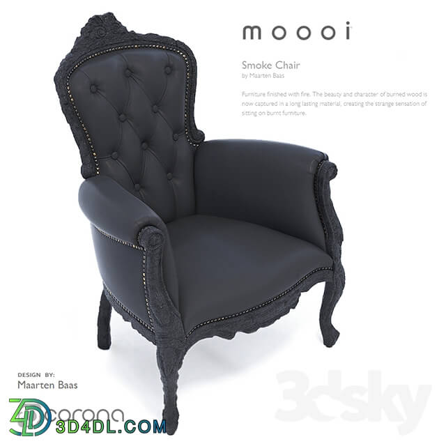 Arm chair - MOOOI Smoke Chair