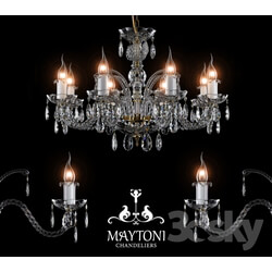 Ceiling light - Chandelier Maytoni ARM907-08-G 