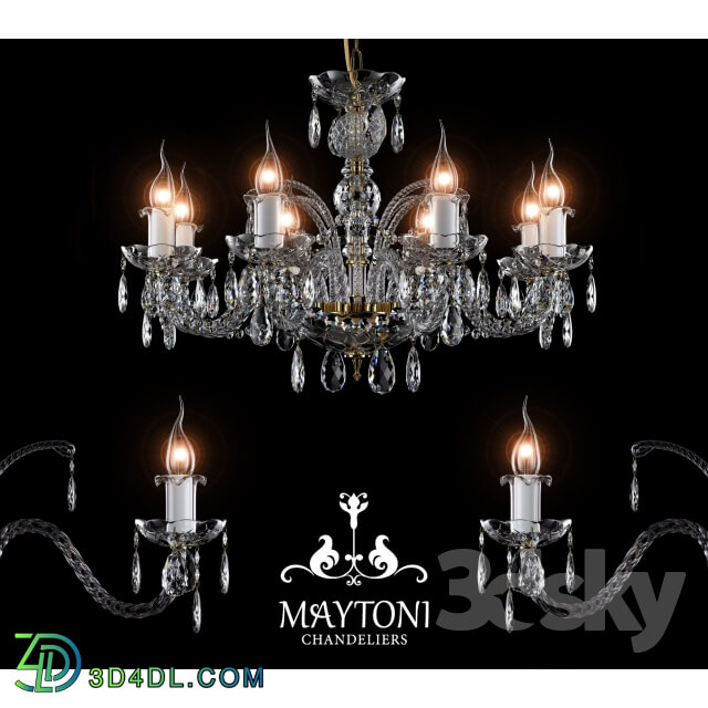 Ceiling light - Chandelier Maytoni ARM907-08-G