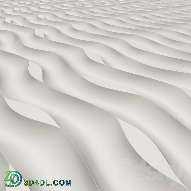 3D panel - 3D CNC Stone Wall Panel