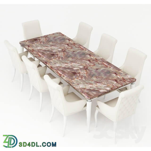 Table _ Chair - Visionnaire Esmeralda