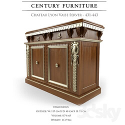 Sideboard _ Chest of drawer - Chateau Lyon Vaise Server - 431-443 