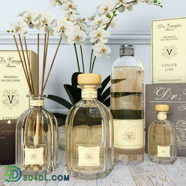 Bathroom accessories - Set fragrances Dr. Vranjes Ginger Lime