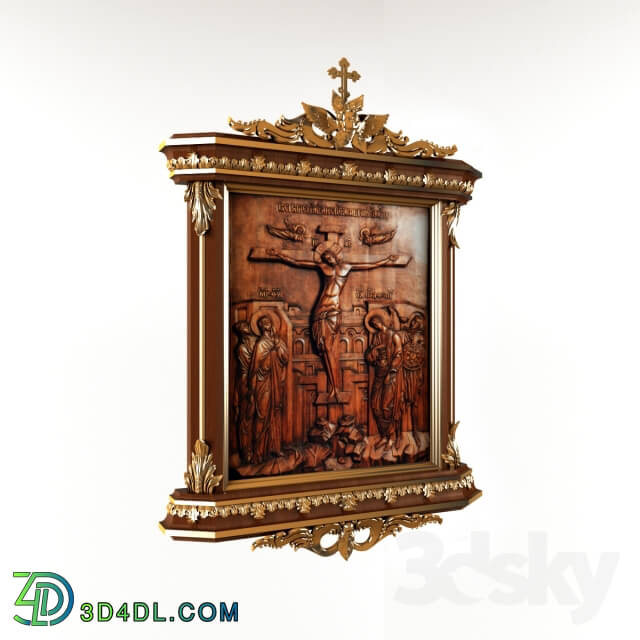 Miscellaneous - Icon _quot_Crucifixion of our Lord Jesus Christ_quot_