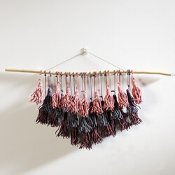 Other decorative objects - DIY Tassel Wall hanging 