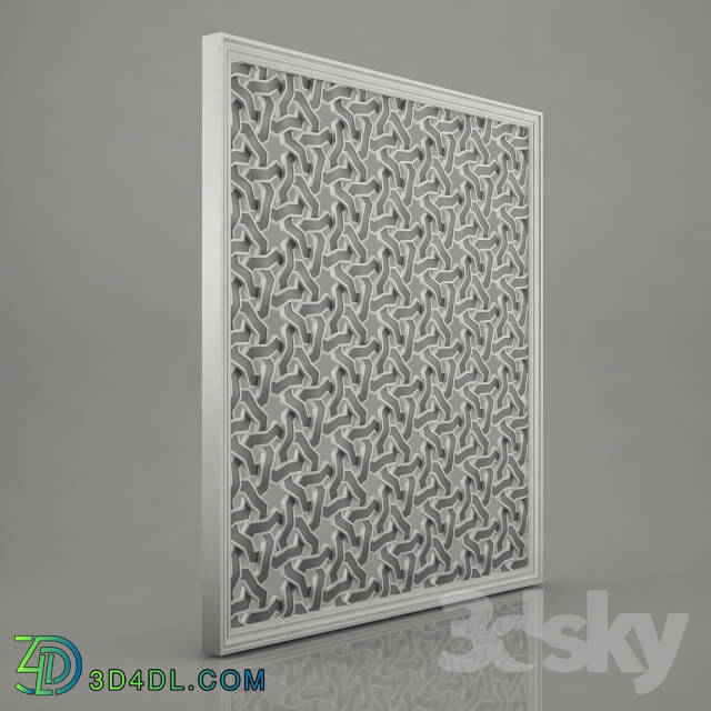 Decorative plaster - arabic ornamen