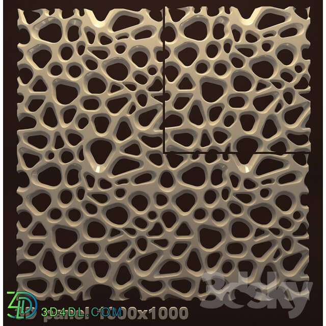 Other decorative objects - 3d panel