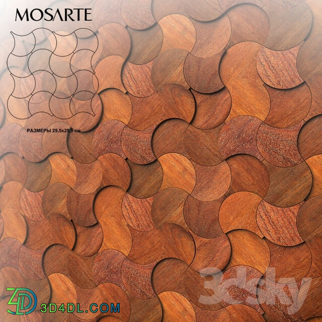Other decorative objects - Mosarte PAMPULHA P LEGNO