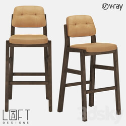 Chair - Bar stool LoftDesigne 2462 model 