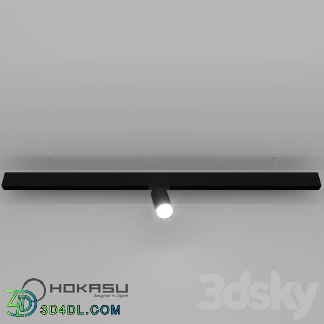 Technical lighting - HOKASU OneLine _ Spot magnetic track light