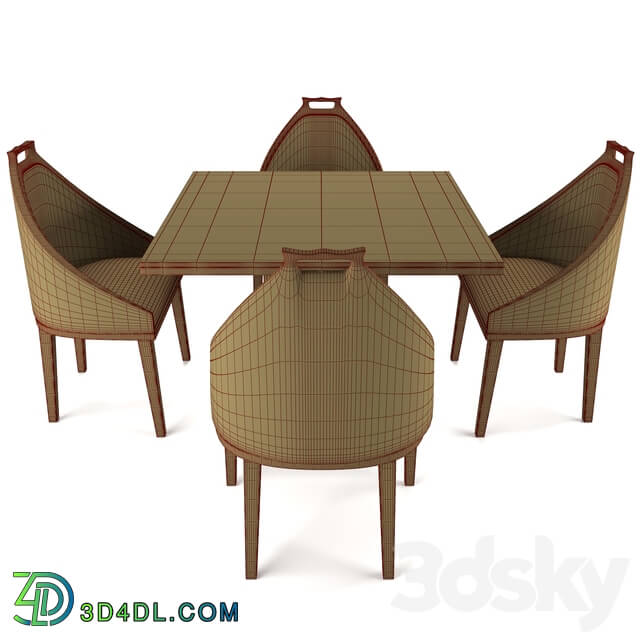 Table _ Chair - dining table_01