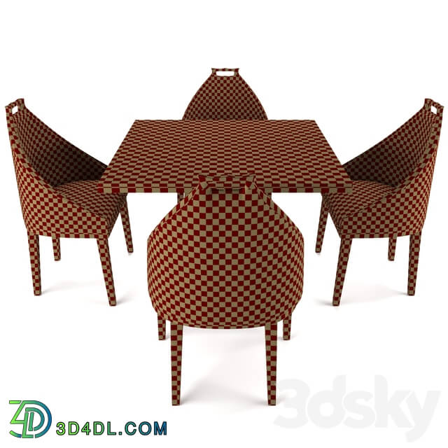 Table _ Chair - dining table_01