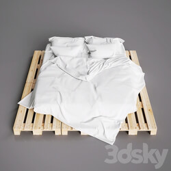Bed - Pallet bed 