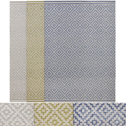 Carpets - Meadow Flatweave Gray _ Cream Rug 