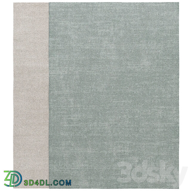 Carpets - Low Pile Semi-Plain Shaggy Cream Rug