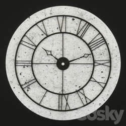 Watches _ Clocks - Concrete wall clock 