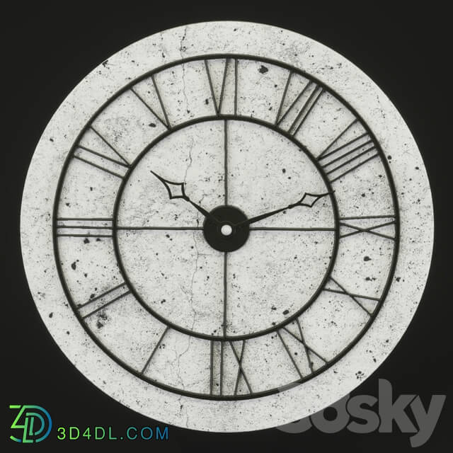 Watches _ Clocks - Concrete wall clock