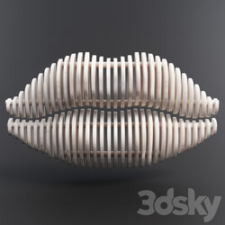 Other decorative objects - Hanger _Lips_ 