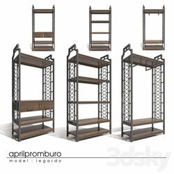 Wardrobe _ Display cabinets - _ОМ_ Aprilpromburo Legardo furniture 