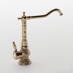 Faucet - vintage brass faucet 