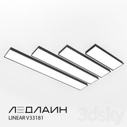 Technical lighting - Pendant Lamp Linear V33181 _ Ledline 