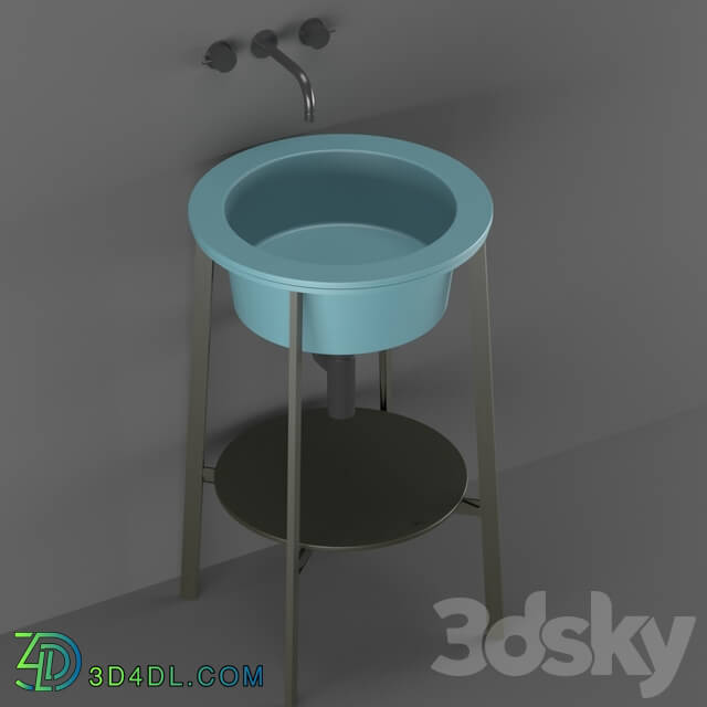 Wash basin - Catino Round - Cielo