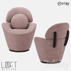 Arm chair - Chair LoftDesigne 2120 model 