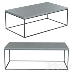 Table - Niles Cement coffee table 