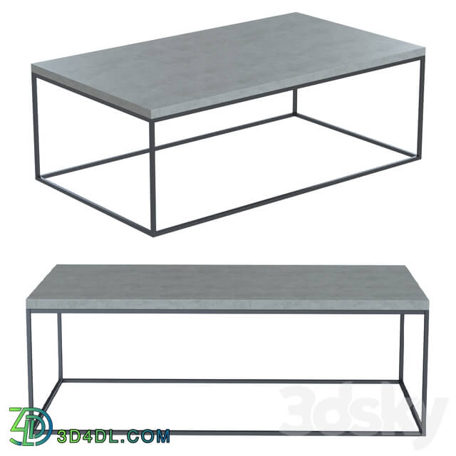 Table - Niles Cement coffee table