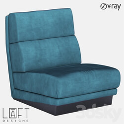 Arm chair - Chair LoftDesigne 32872 model 