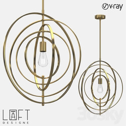 Chandelier - Pendant lamp LoftDesigne 1000 model 