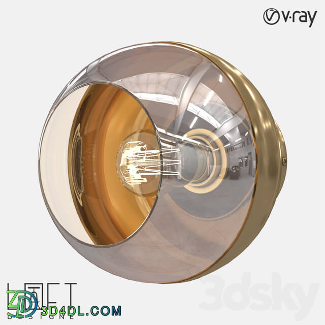 Wall light - Wall lamp LoftDesigne 1254 model