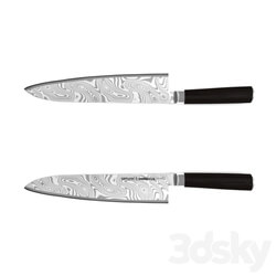 Tableware - SAMURA DAMASCUS KNIFE GRAND CHEF_ 240 MM 