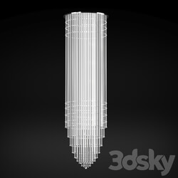 Chandelier - PLC Lighting Pearl Polished Chrome Chandelier with Clear Glass 