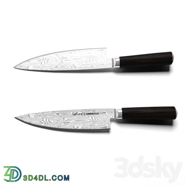 Tableware - Knife Samura Damascus Chef Sd-0085_ 200 Mm