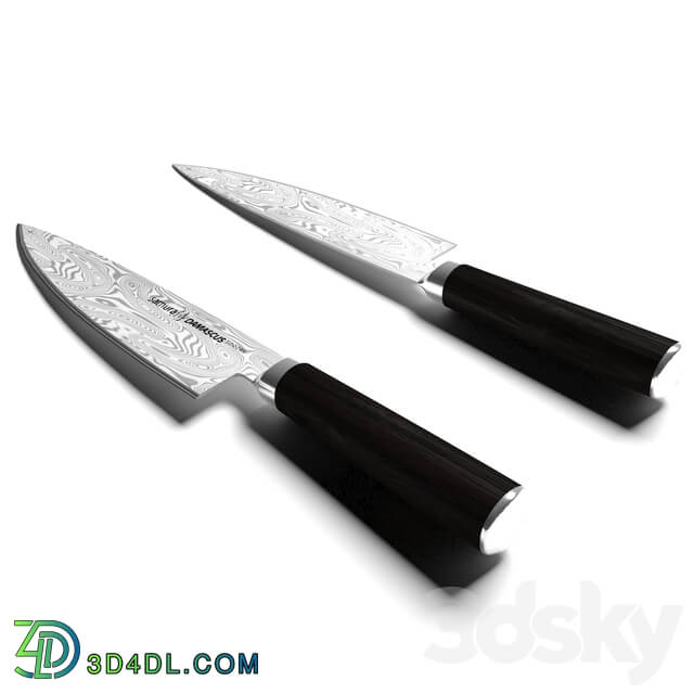 Tableware - Knife Samura Damascus Chef Sd-0085_ 200 Mm