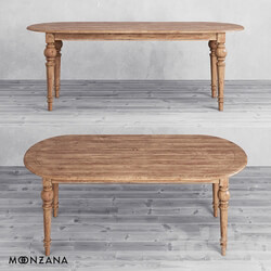 Table - OM Oval table Residental _for 8 persons_ Moonzana 