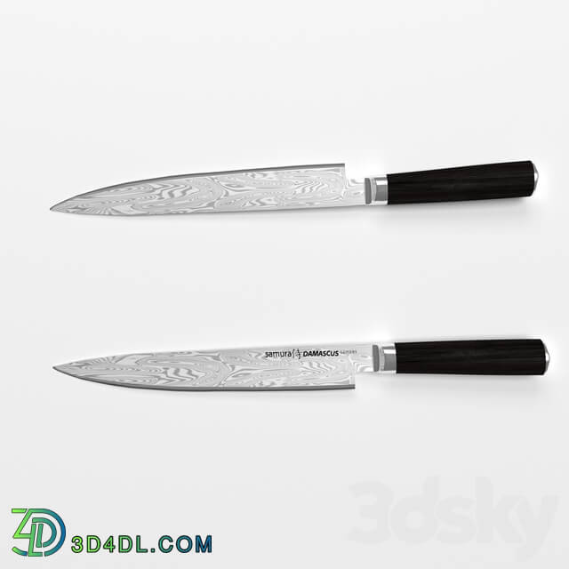 Tableware - SAMURA DAMASCUS CUTTING KNIFE_ 230 MM