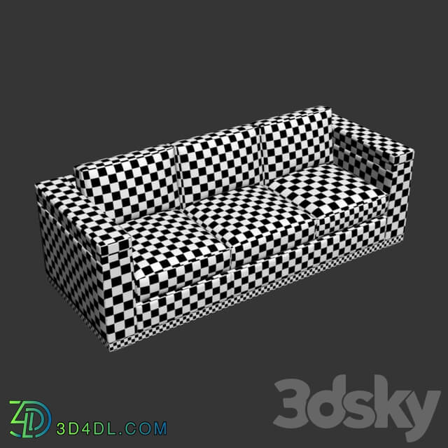 Sofa - Interior Crafts Telio Sofa 3D model