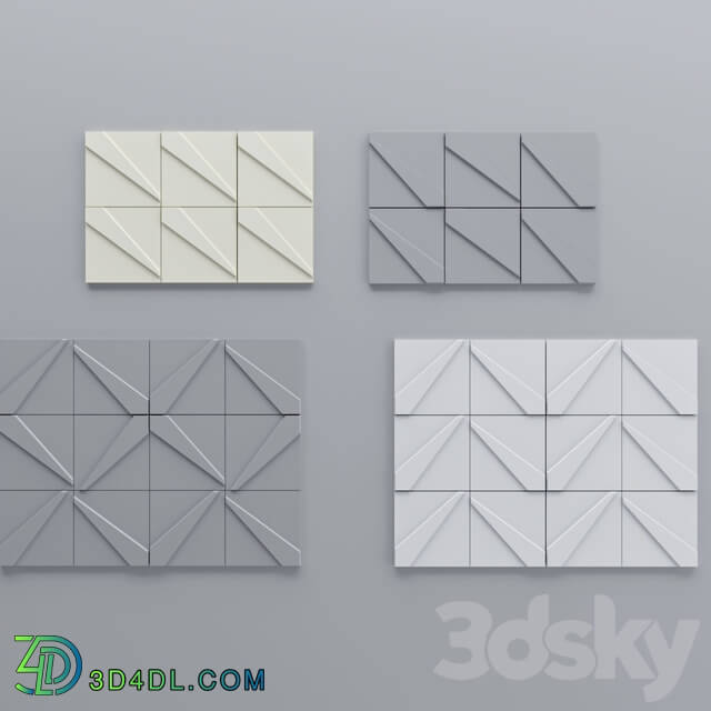 3D panel - 3D wall tiles ASHOME _ 30