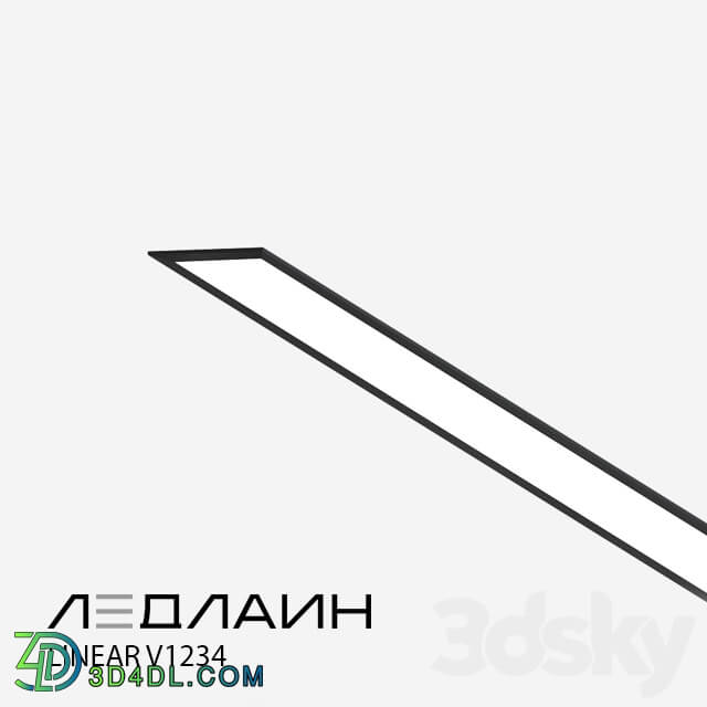 Technical lighting - Pendant lamp LINEAR N1234 _ LEDLINE