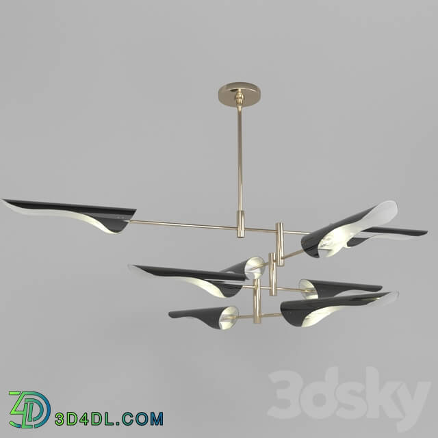 Chandelier - Beam Black 54.428