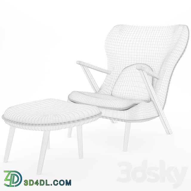 Arm chair - Kardiel_Cub_Mid