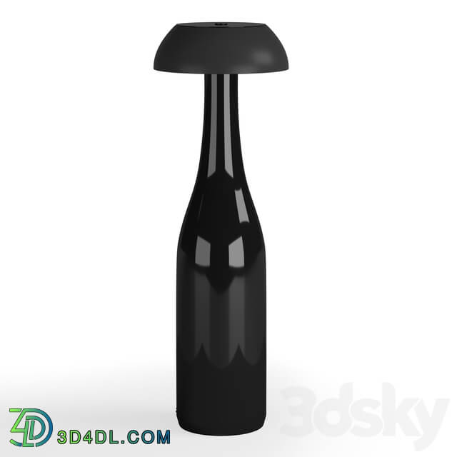 Table lamp - Float lamp on bottle