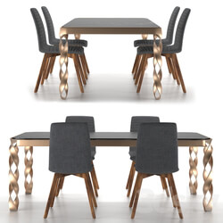 Table _ Chair - dining table 3 