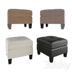 Other soft seating - Buncombe ottoman 