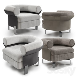 Arm chair - Mattia Armchair Minotti 