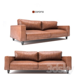 Sofa - Modern slouchy sofa 