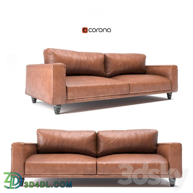 Sofa - Modern slouchy sofa