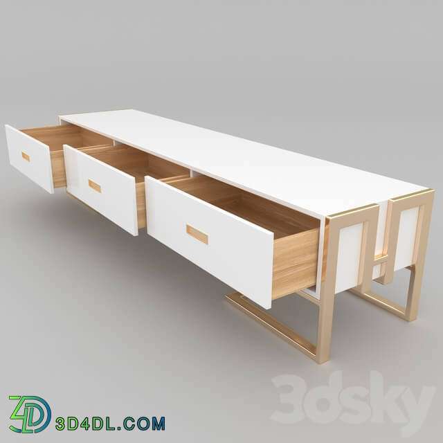 Sideboard _ Chest of drawer - TV wall _Luxury style_